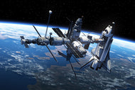 Photo Wallpaper Satellite