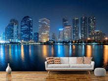 Load image into Gallery viewer, Photo Wallpaper Skyline Bangkok By Night
