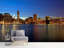 Load image into Gallery viewer, Photo Wallpaper Skyline Manhattan In Sea Of Lights
