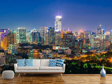 Load image into Gallery viewer, Photo Wallpaper Skyline One Night In Bangkok
