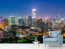 Load image into Gallery viewer, Photo Wallpaper Skyline One Night In Bangkok
