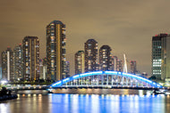 Photo Wallpaper Skyline Tokyo At Night