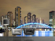 Load image into Gallery viewer, Photo Wallpaper Skyline Tokyo At Night
