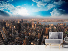 Load image into Gallery viewer, Photo Wallpaper Skyline Over The Rooftops Of Manhattan

