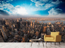 Load image into Gallery viewer, Photo Wallpaper Skyline Over The Rooftops Of Manhattan

