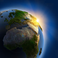 Photo Wallpaper Sun And Earth