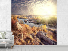 Load image into Gallery viewer, Photo Wallpaper Sunrise On The River
