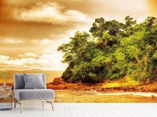 Load image into Gallery viewer, Photo Wallpaper Sunset At The End Of The Forest
