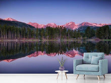 Load image into Gallery viewer, Photo Wallpaper Sprague Lake Rocky Mountains
