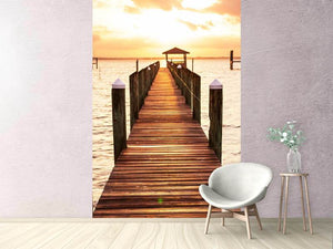 Photo Wallpaper Footbridge