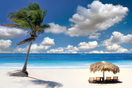 Photo Wallpaper Beach On The Blue Lagoon