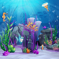 Photo Wallpaper Underwater Treasure Hunt