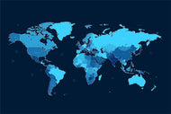 Photo Wallpaper World Map