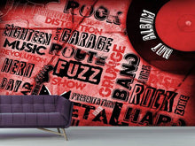 Load image into Gallery viewer, Photo Wallpaper Writings Music Grunge
