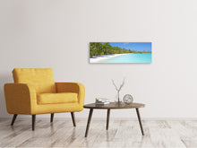 Load image into Gallery viewer, Panoramic Canvas Print Beach walk
