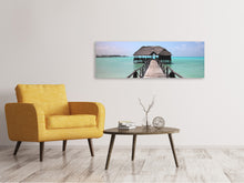 Load image into Gallery viewer, Panoramic Canvas Print Beach paradise
