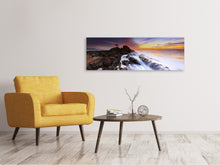 Load image into Gallery viewer, Panoramic Canvas Print Natural force water

