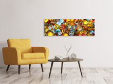 Load image into Gallery viewer, Panoramic Canvas Print glass beads
