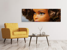 Load image into Gallery viewer, Panoramic Canvas Print doll face
