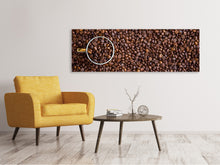 Load image into Gallery viewer, Panoramic Canvas Print All coffee beans
