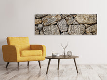 Load image into Gallery viewer, Panoramic Canvas Print Giant stones
