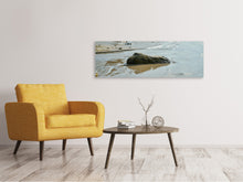 Load image into Gallery viewer, Panoramic Canvas Print Beach moments
