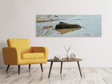 Load image into Gallery viewer, Panoramic Canvas Print Beach moments
