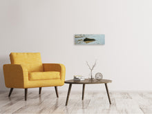Load image into Gallery viewer, Panoramic Canvas Print Beach moments
