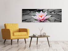 Load image into Gallery viewer, Panoramic Canvas Print The art of water lily
