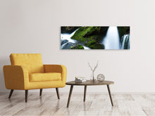 Load image into Gallery viewer, Panoramic Canvas Print Wild waterfall
