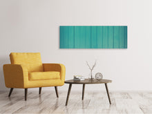Load image into Gallery viewer, Panoramic Canvas Print Lacquered wood panels

