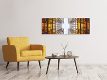 Load image into Gallery viewer, Panoramic Canvas Print 2 Imposing skyscrapers
