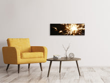 Load image into Gallery viewer, Panoramic Canvas Print A sparkler
