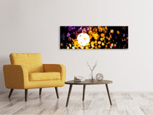 Load image into Gallery viewer, Panoramic Canvas Print Abstract play of light in color
