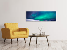 Load image into Gallery viewer, Panoramic Canvas Print The polar light
