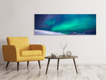 Load image into Gallery viewer, Panoramic Canvas Print The polar light
