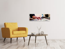 Load image into Gallery viewer, Panoramic Canvas Print Music maker
