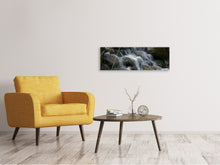 Load image into Gallery viewer, Panoramic Canvas Print Inspiration waterfall

