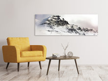 Load image into Gallery viewer, Panoramic Canvas Print A winter in the mountains
