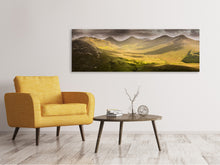 Load image into Gallery viewer, Panoramic Canvas Print Mystical mountains
