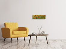 Load image into Gallery viewer, Panoramic Canvas Print The poppy in the wind
