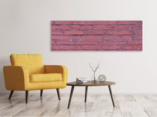 Load image into Gallery viewer, Panoramic Canvas Print Lacquered clinker bricks
