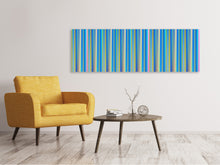 Load image into Gallery viewer, Panoramic Canvas Print Colored stripes
