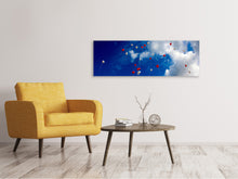 Load image into Gallery viewer, Panoramic Canvas Print A sky full of hearts
