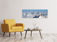 Load image into Gallery viewer, Panoramic Canvas Print Fantastic view of the peaks

