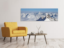 Load image into Gallery viewer, Panoramic Canvas Print Fantastic view of the peaks
