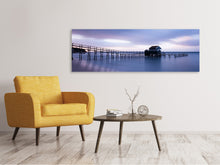 Load image into Gallery viewer, Panoramic Canvas Print A house on the water
