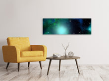 Load image into Gallery viewer, Panoramic Canvas Print Fantastic galaxy

