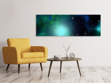 Load image into Gallery viewer, Panoramic Canvas Print Fantastic galaxy
