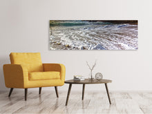 Load image into Gallery viewer, Panoramic Canvas Print whitecaps
